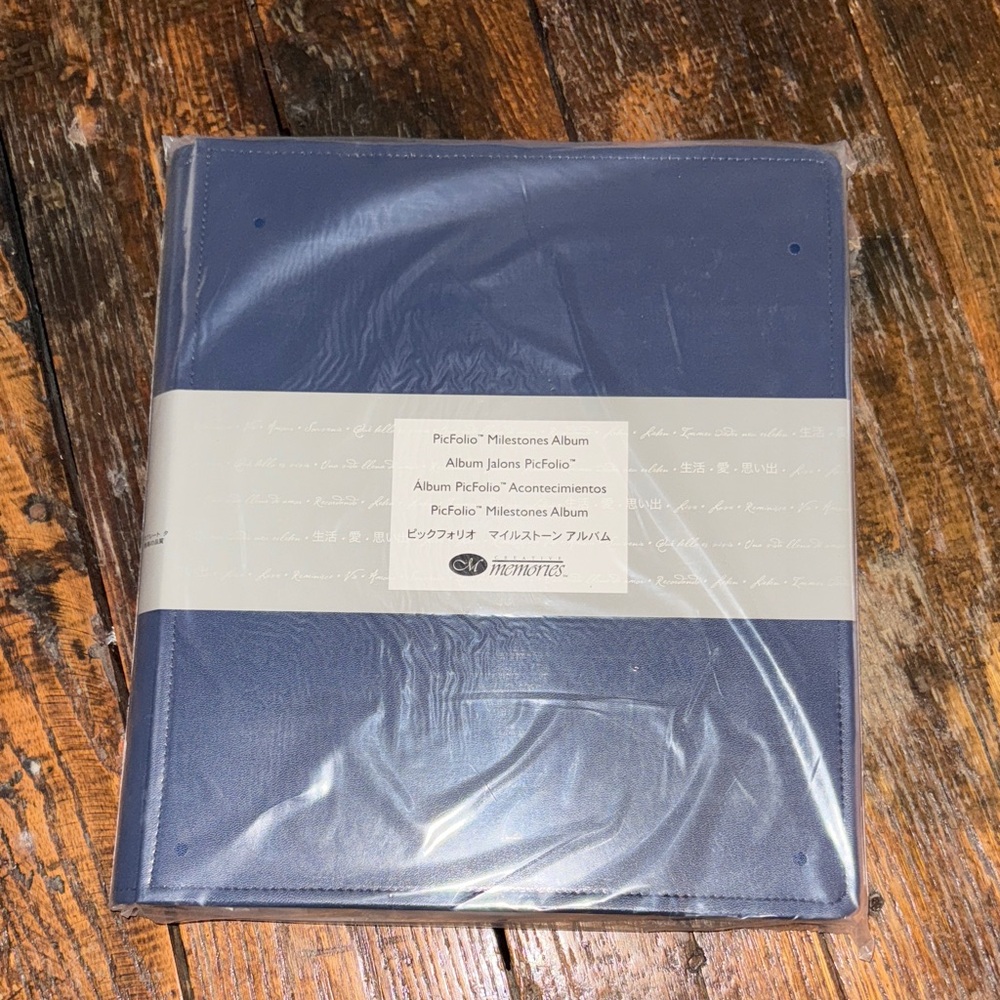 Creative Memories Navy PicFolio Milestones Albuml